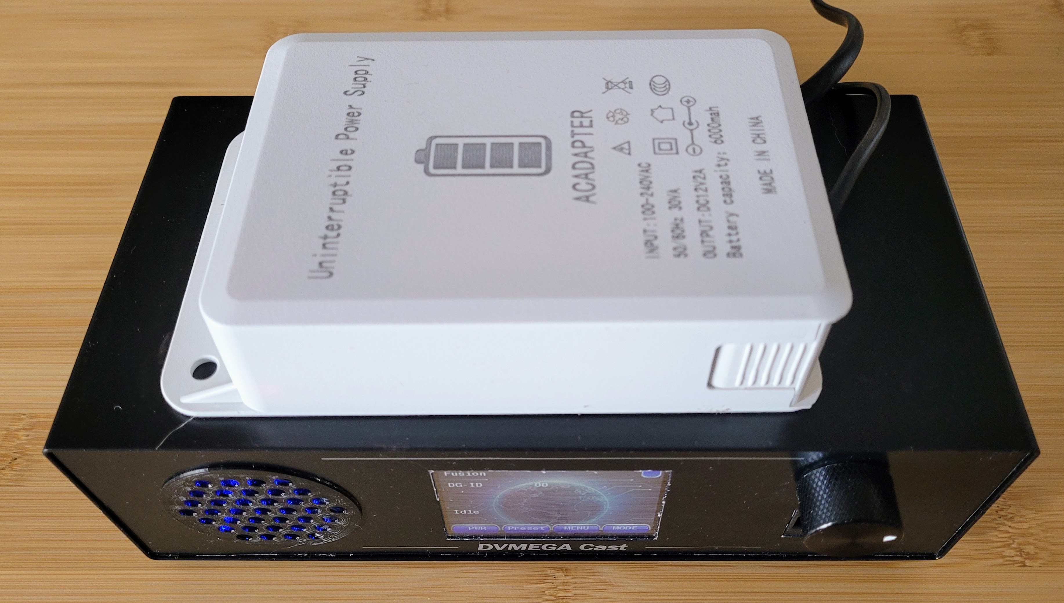 The UPS I chose for the DVMEGA Cast