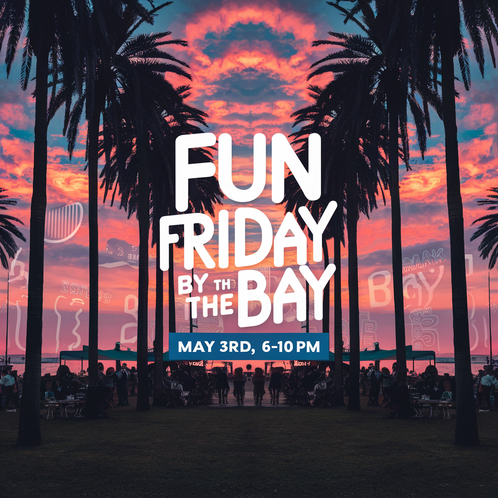 Image for article: Palm Bay's Fun Friday by the Bay: Live Music, Food Trucks, and Family Fun! 🎶🎉