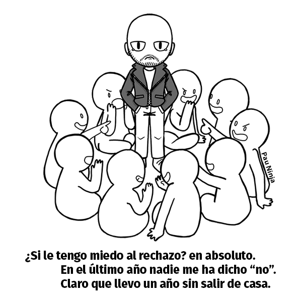 cómic miedo al rechazo