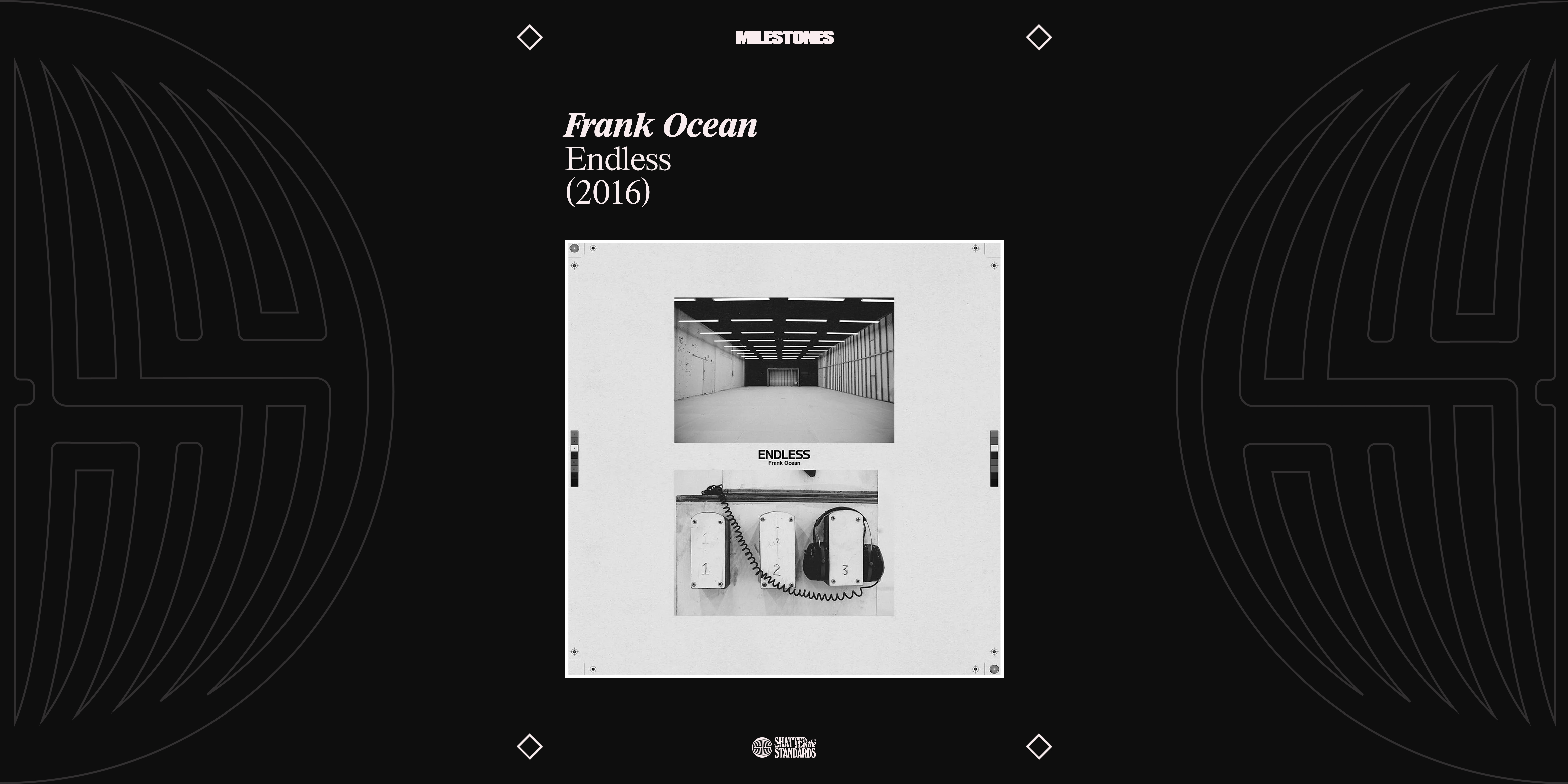 Milestones: Endless by Frank Ocean
