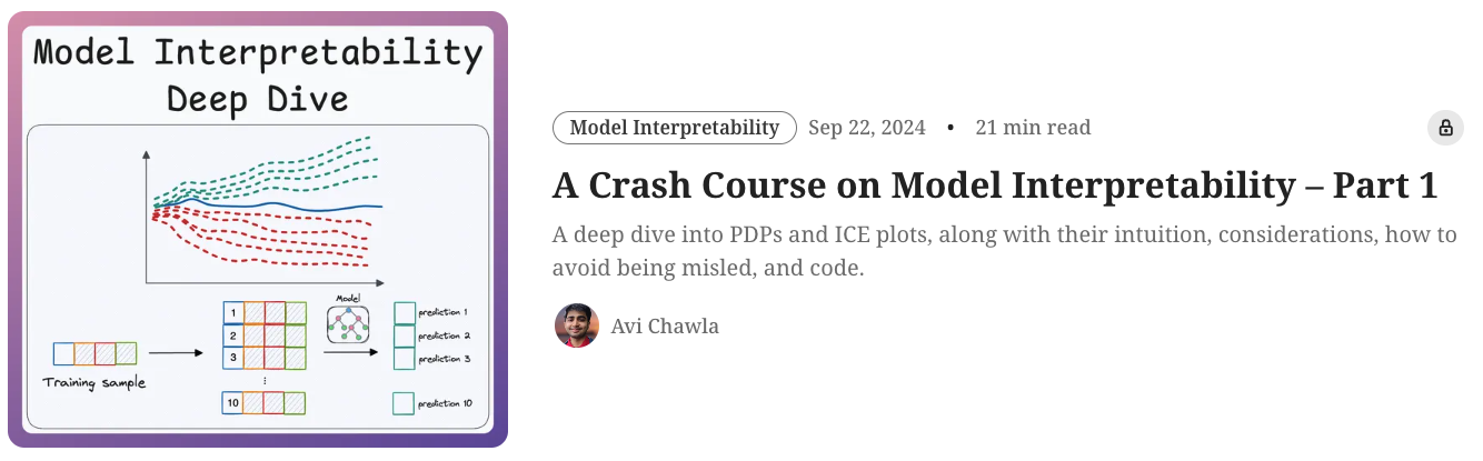A Crash Course on Model Interpretability – Part 1