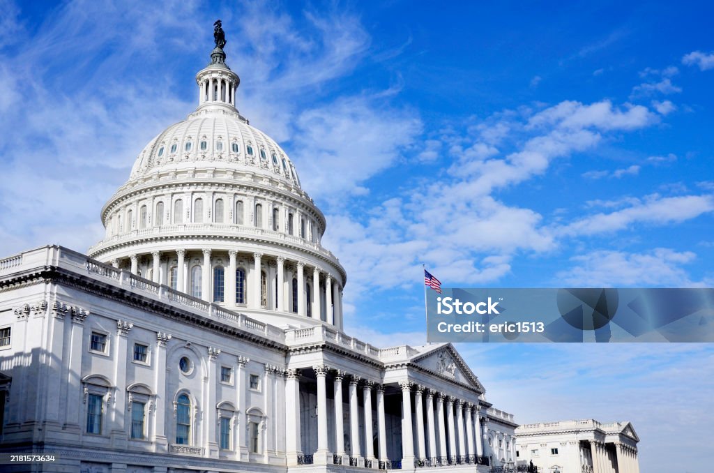 United States Capitol Building in Washington DC public building Washington DC Stock Photo
