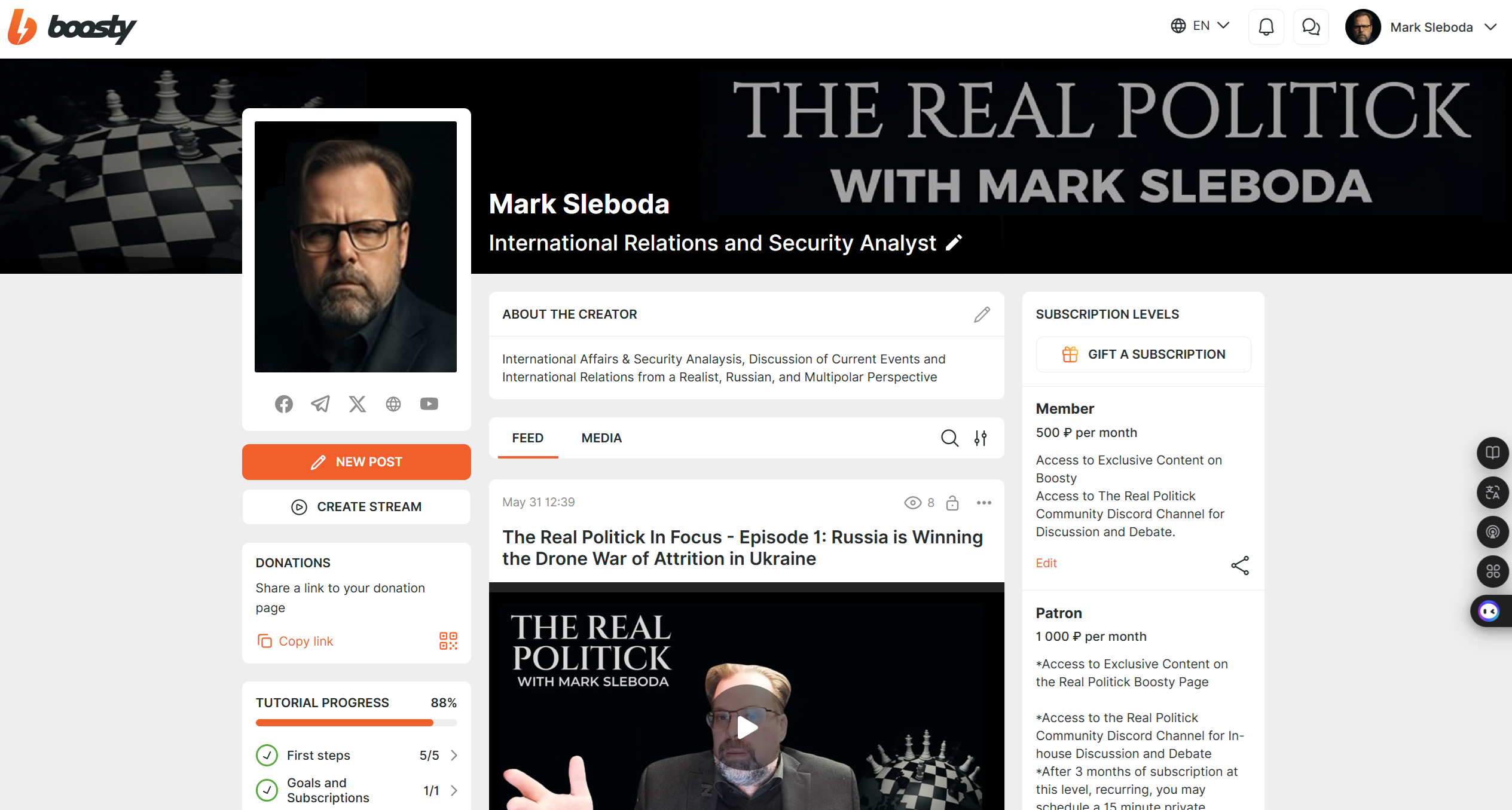 About - The Real Politick with Mark Sleboda