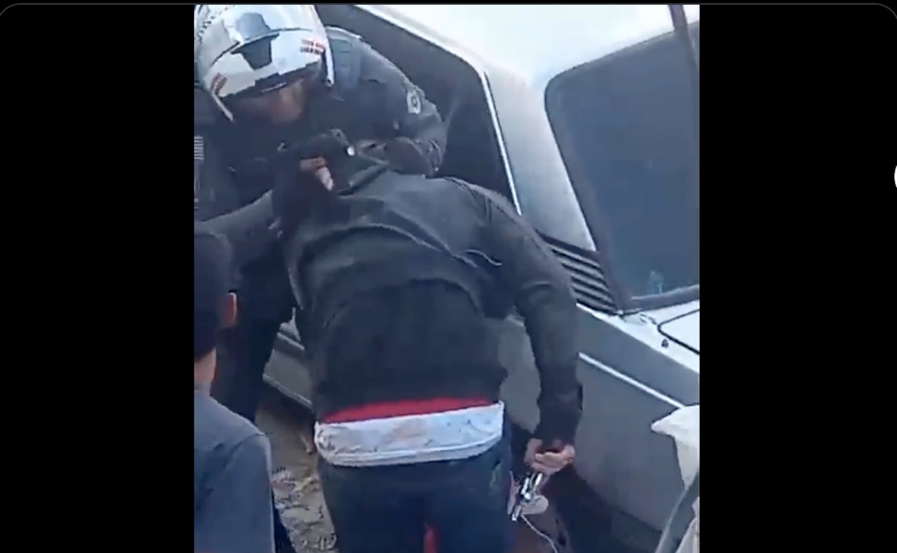 Policial militar baleado no pescoço durante abordagem em Paraisópolis; veja o momento