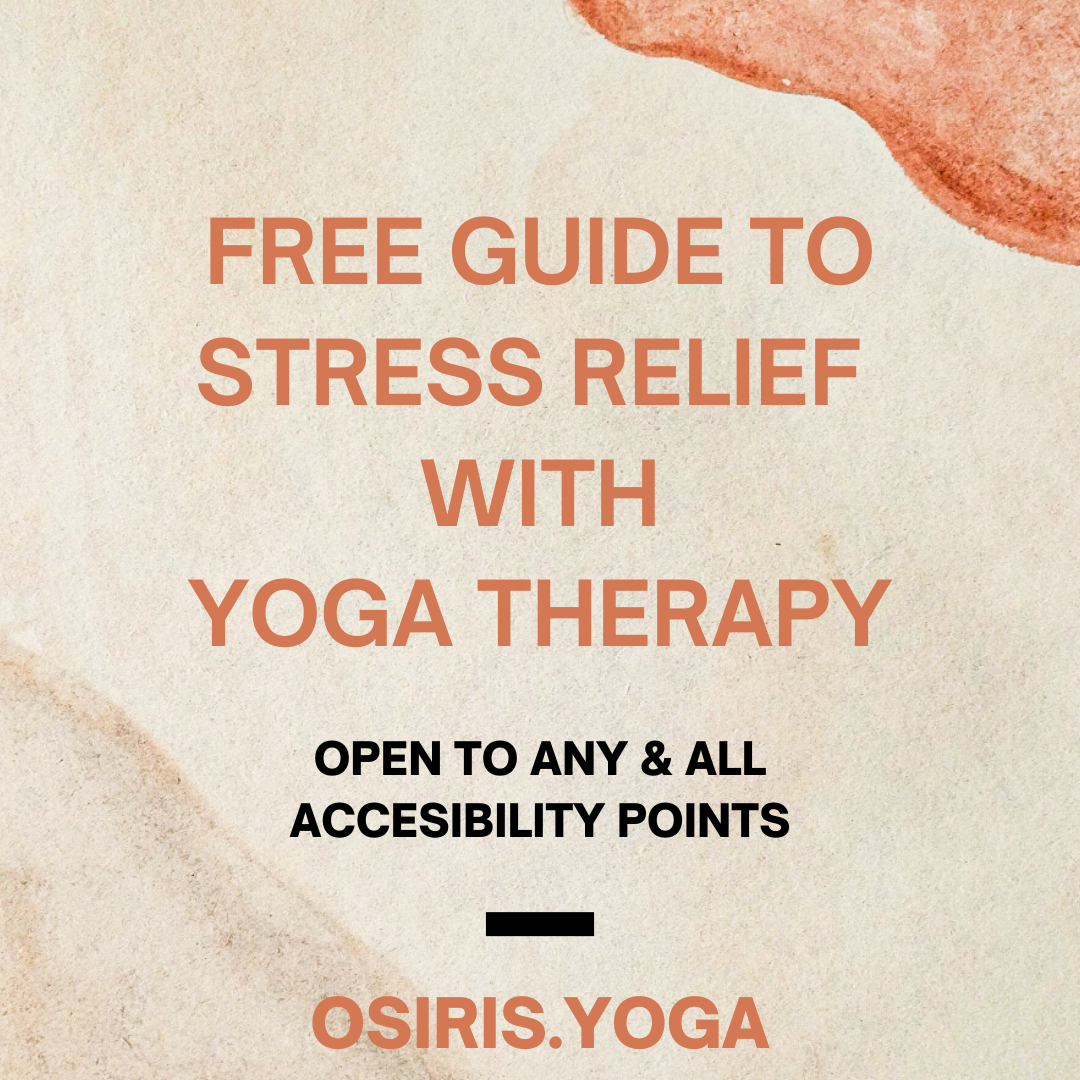 Free Guide to Stress Relief With Yoga Therapy
