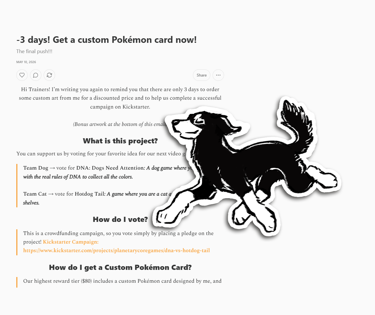3 days! Get a custom Pokmon card now! - by Steph_Sparc