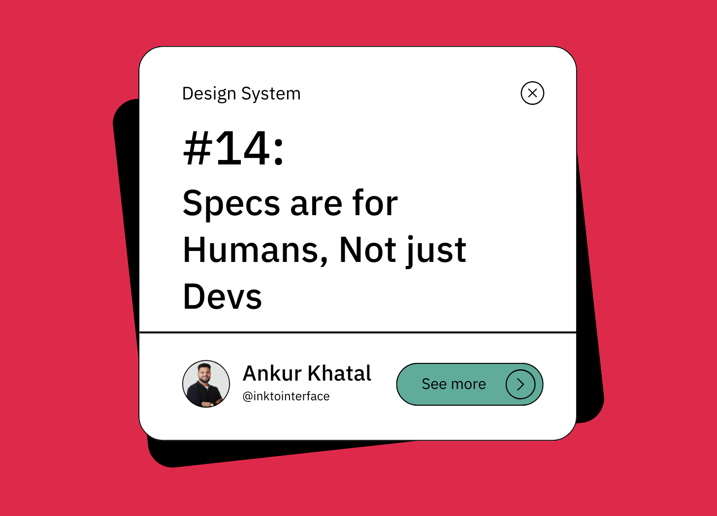 #14: Clear specs = faster builds