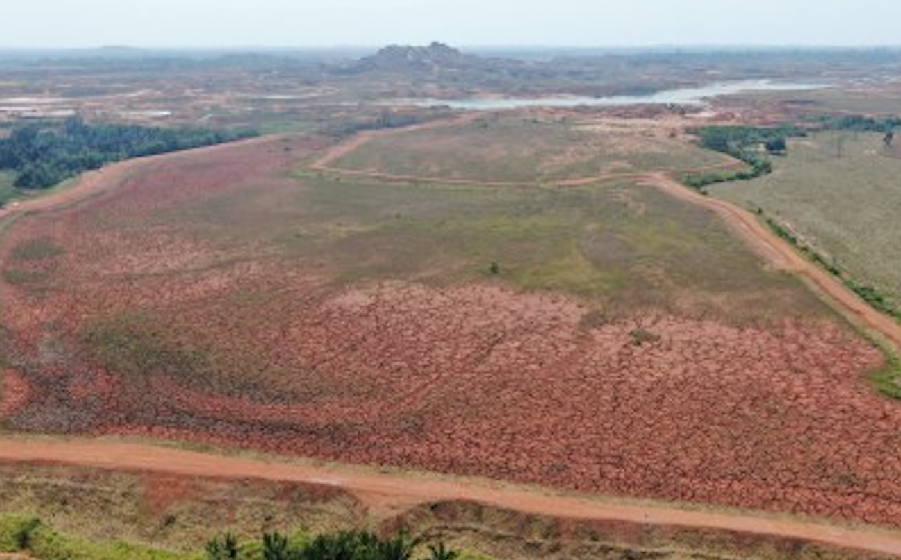 Inspeção do MPF aponta risco estrutural em barragem da mineração em Ariquemes, Rondônia