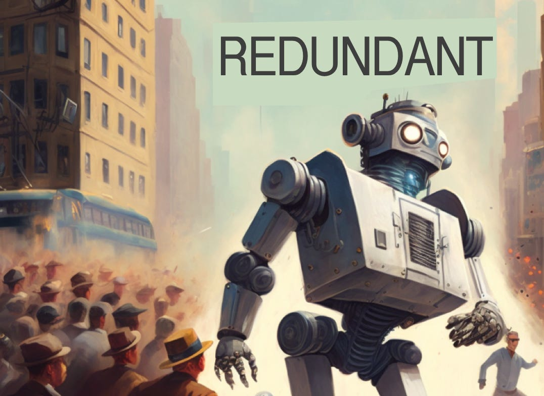 Substack banner for @redundant