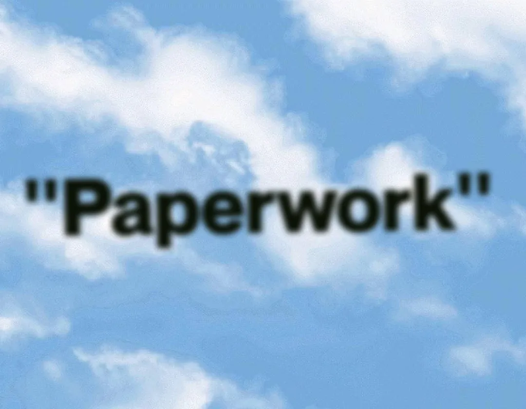 Substack banner for @paperwork