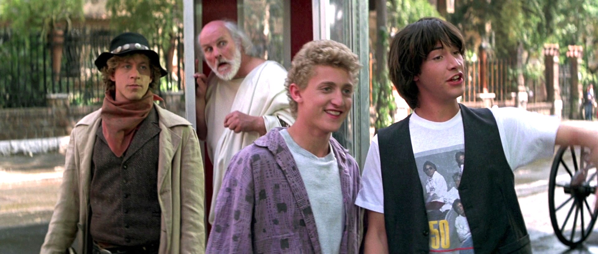 Bill & Ted's Excellent Adventure (1989) - by Rick Retro
