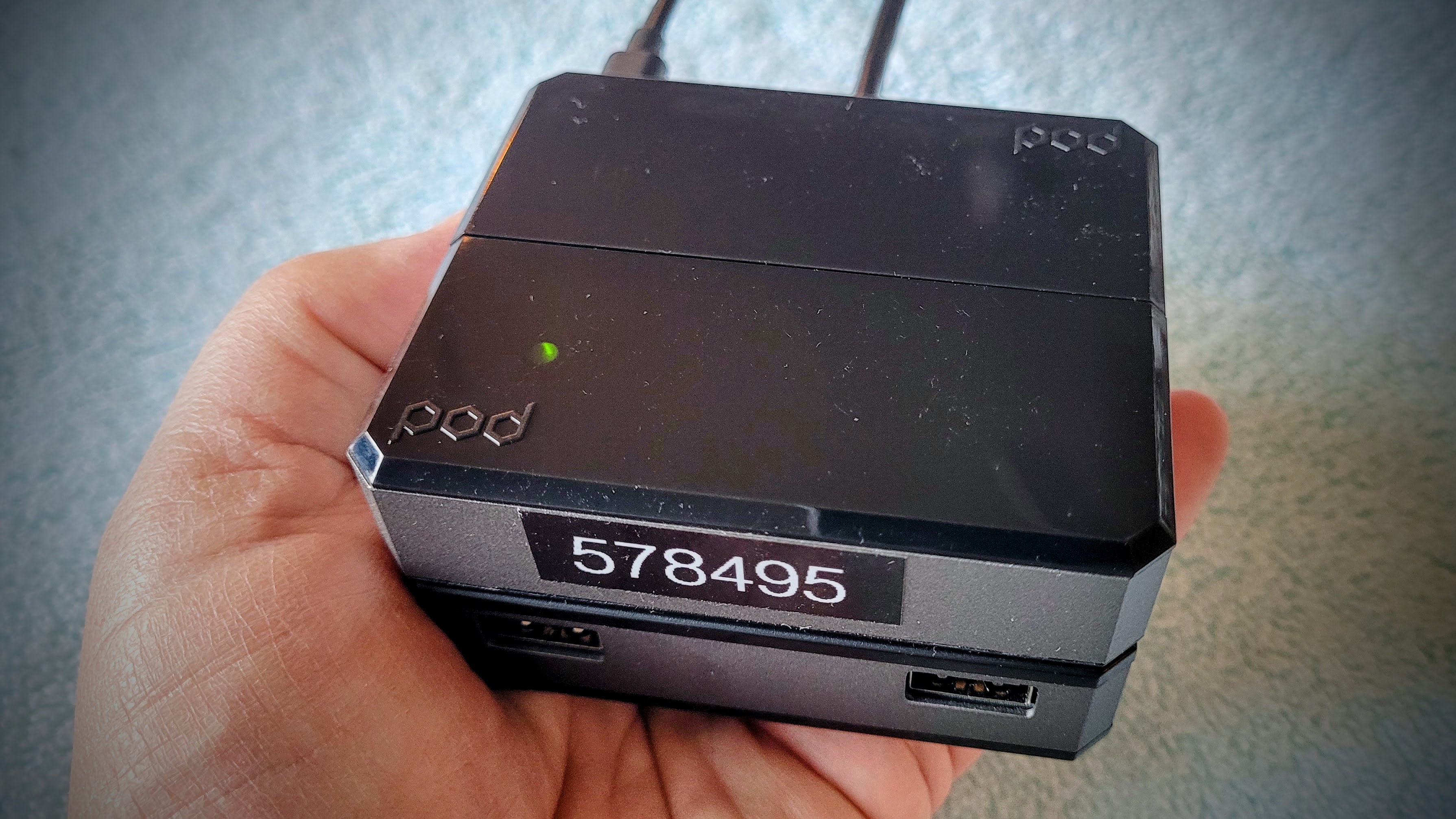 AllStar node 578495 in a modular Raspberry Pi Zero case by Argon 40