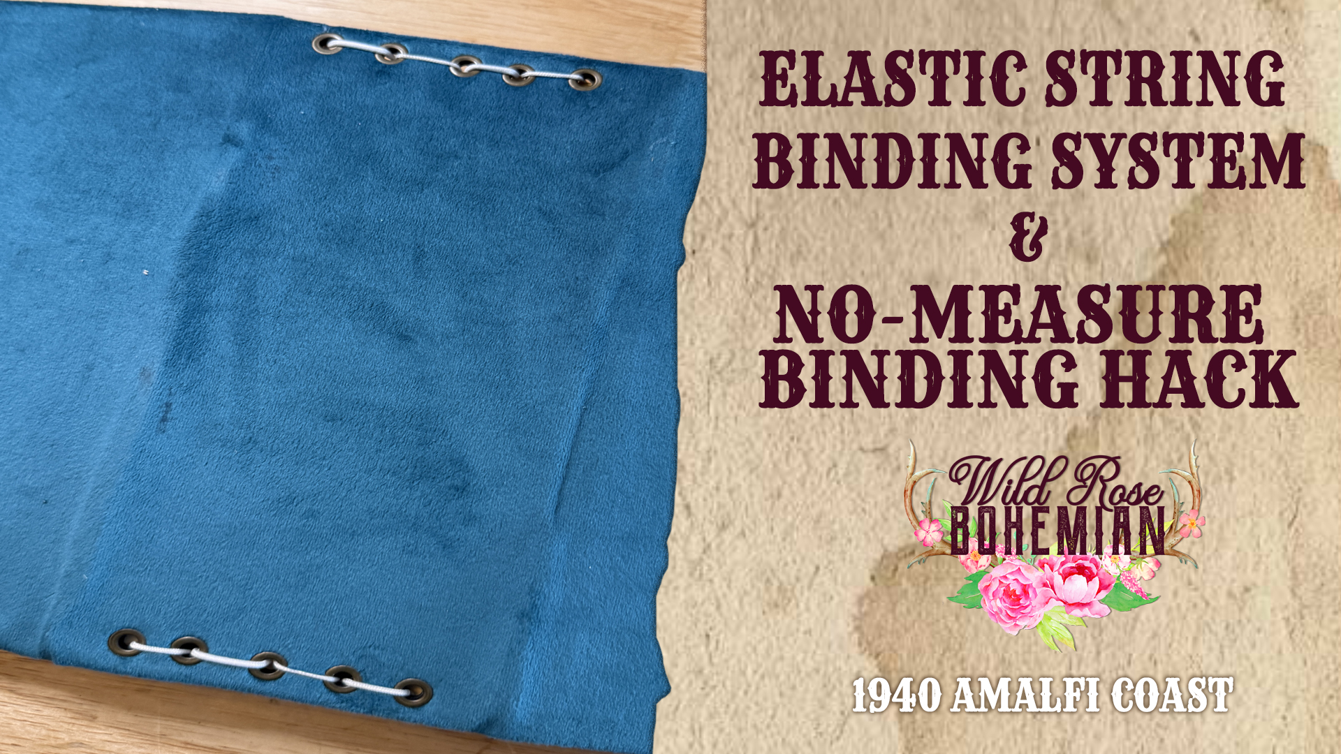 String For Paper Binding Elastic String Binding System and No Ruler Measure Binding Hack, # ...