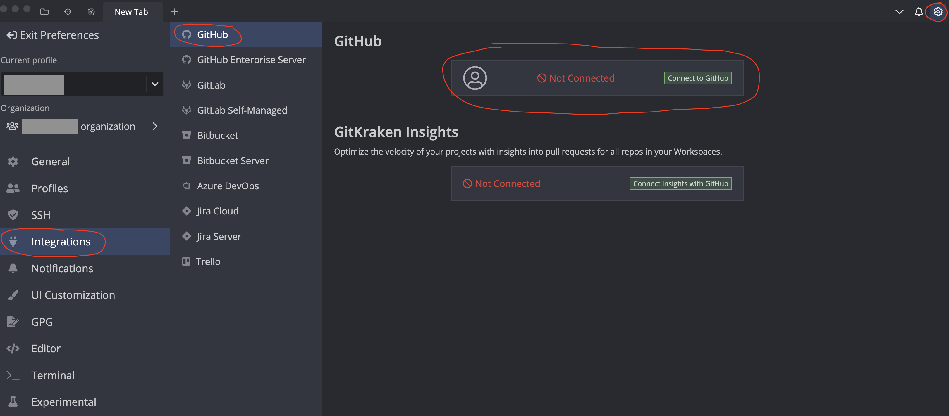 GitHub, creating a repository and linking your project