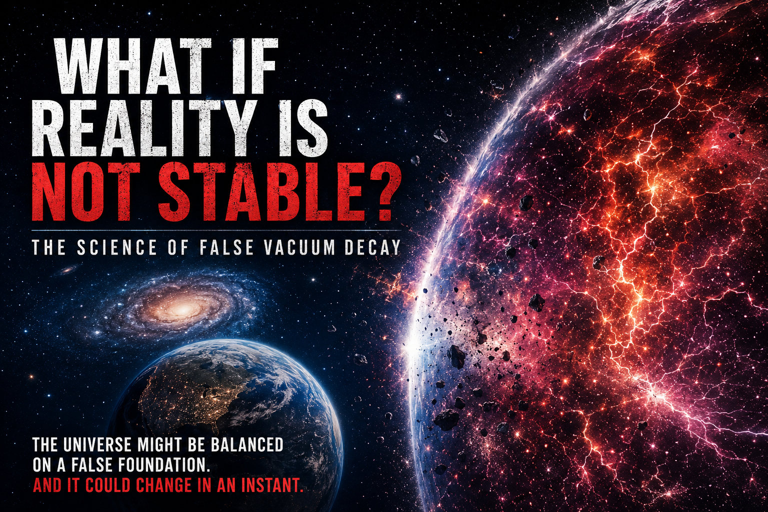 What Is False Vacuum Decay? The Physics Theory That Says Reality Might Not Be Stable