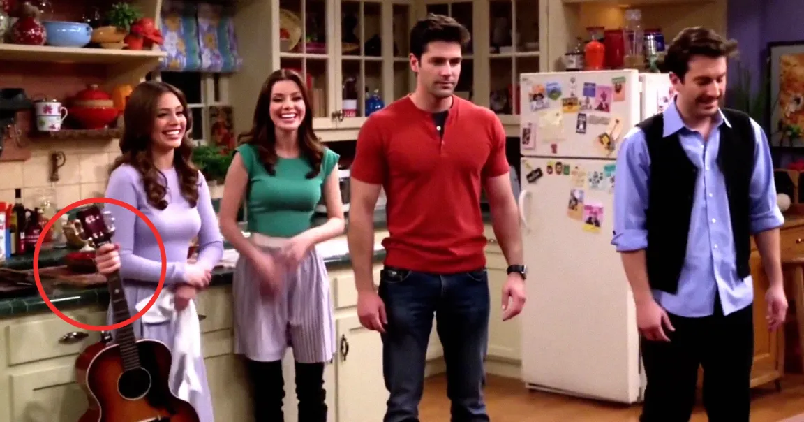 Terrible AI-generated, "Friends"-style sitcom still