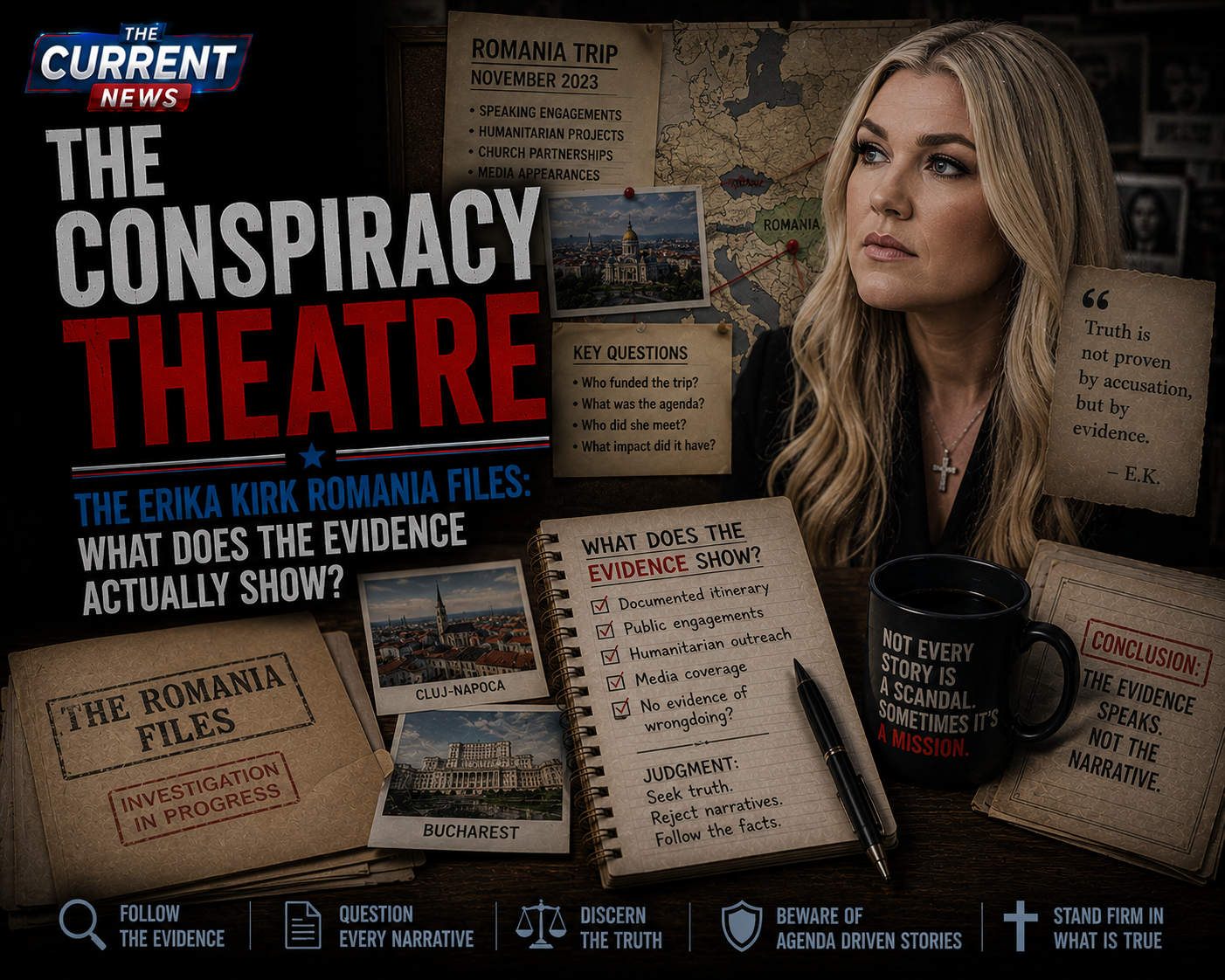 The Erika Kirk Romania Conspiracy Examined