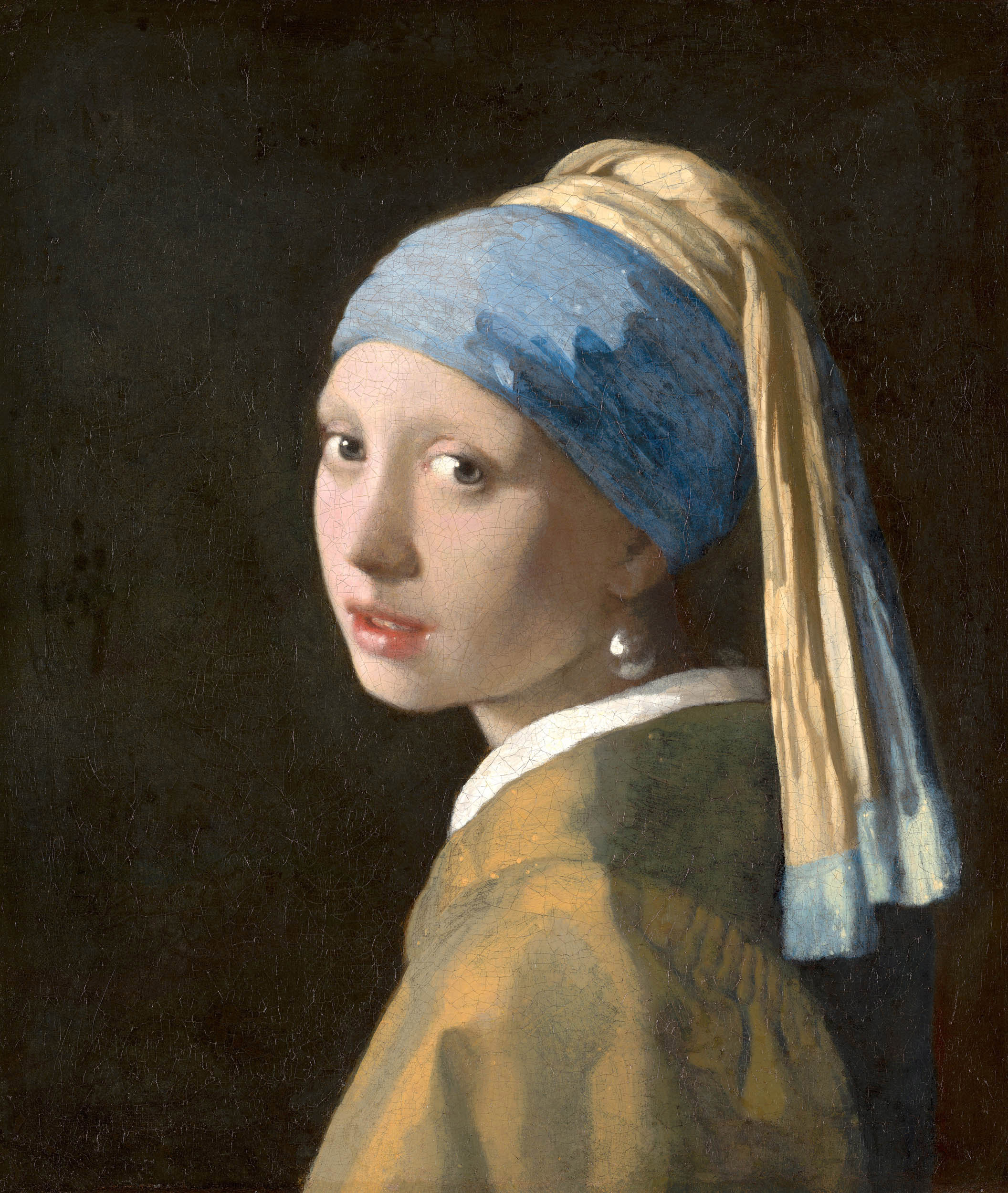 Johannes Vermeer's Girl with a Pearl Earring painting