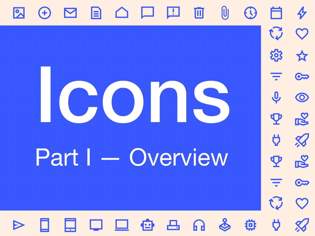 A basic guide to using icons in a design system