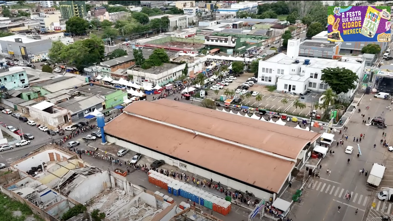 Porto Velho celebra 111 anos com festa, bolo de 111 metros, cultura e o show de Joelma