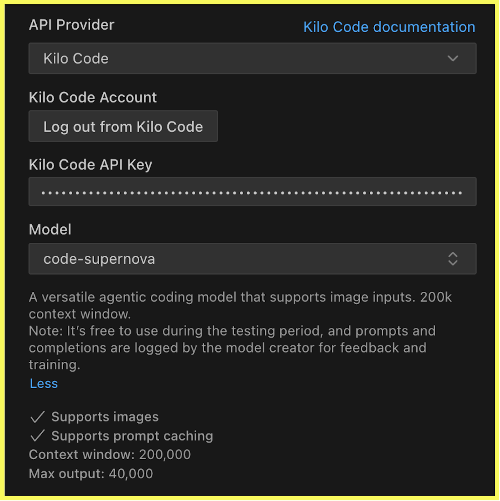 Code Supernova: New Frontier Stealth AI Model Now Free in Kilo Code