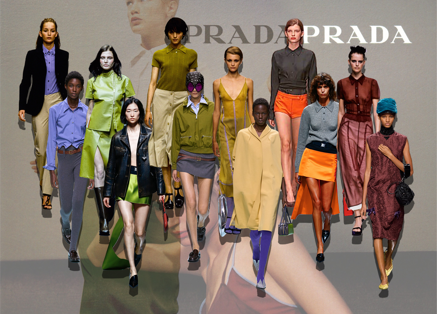 スーツ PRADA 22ss archive wide slacks スーツ PRADA 22ss archive wide slacks Black Stretch Technical