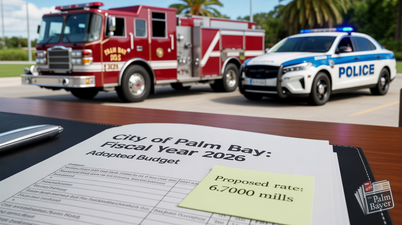 Image for article: Palm Bay Tax Increase Proposed to Fund Public Safety