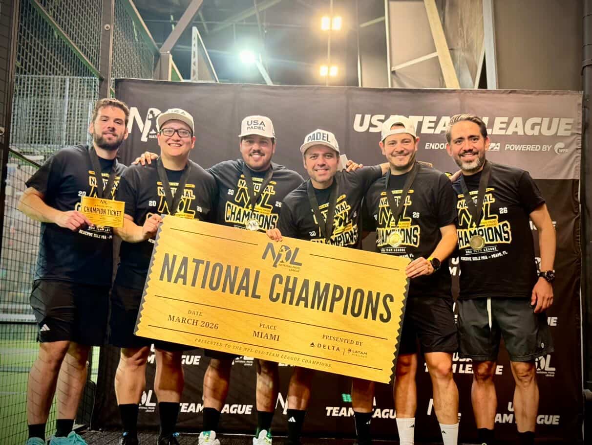Kraken Padel Club’s NPL D3 Championship team