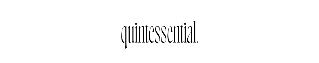 Substack banner for @quintessential