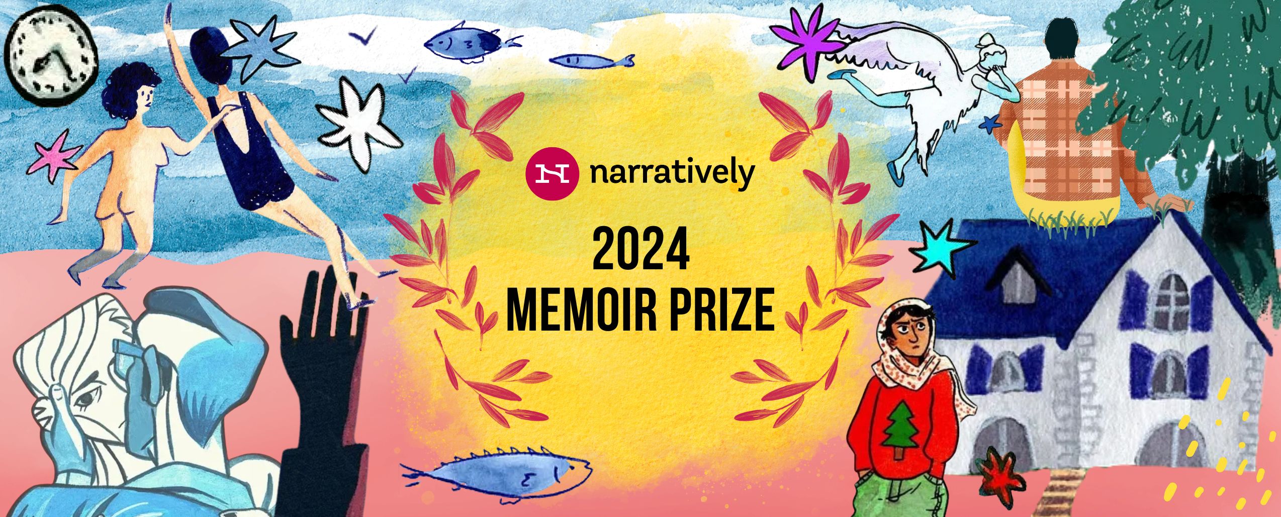 Narratively Is Beyond Excited to Announce Our 2024 Memoir Prize!