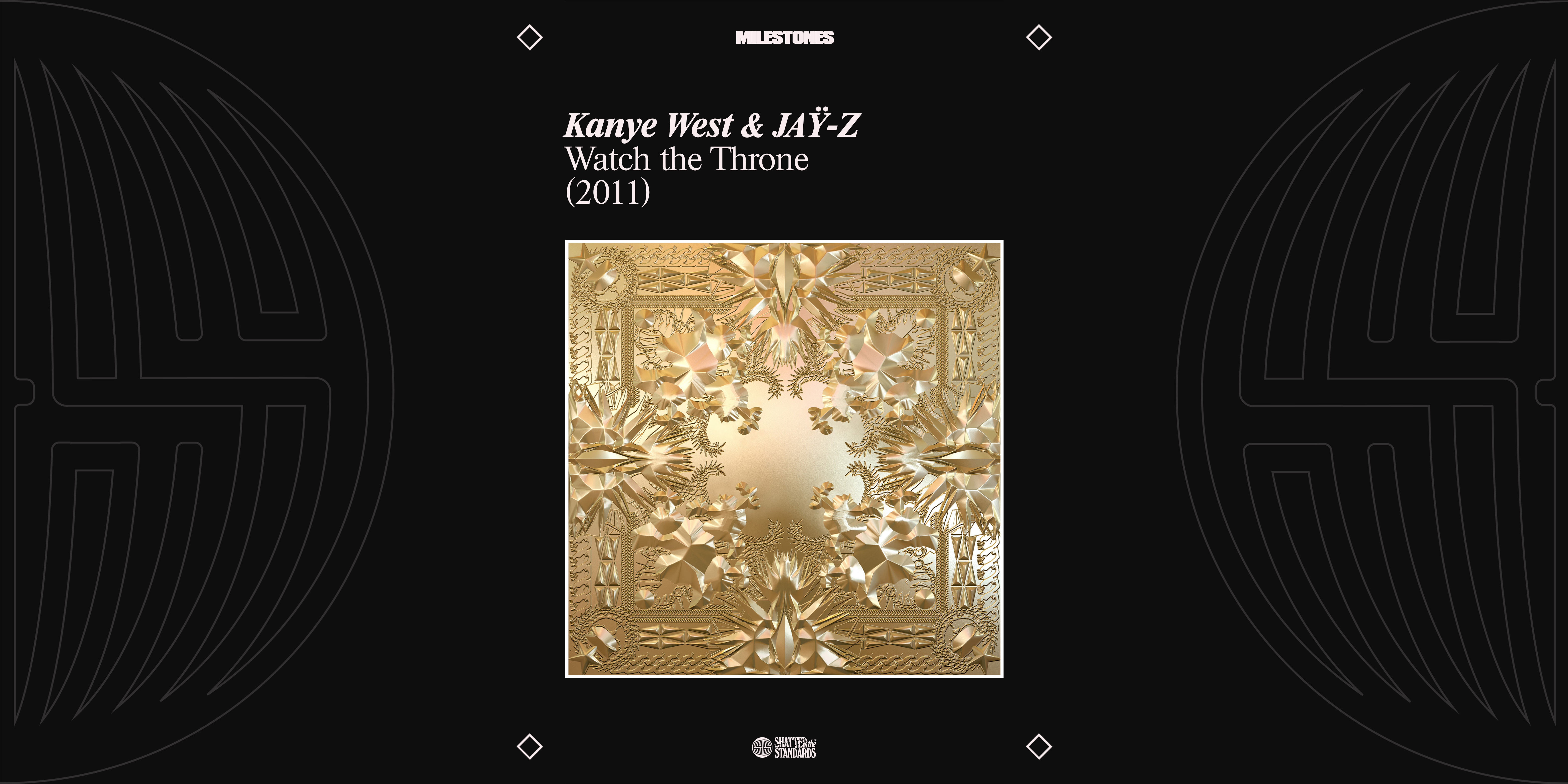 Milestones: Watch the Throne by Kanye West &amp; JAŸ-Z