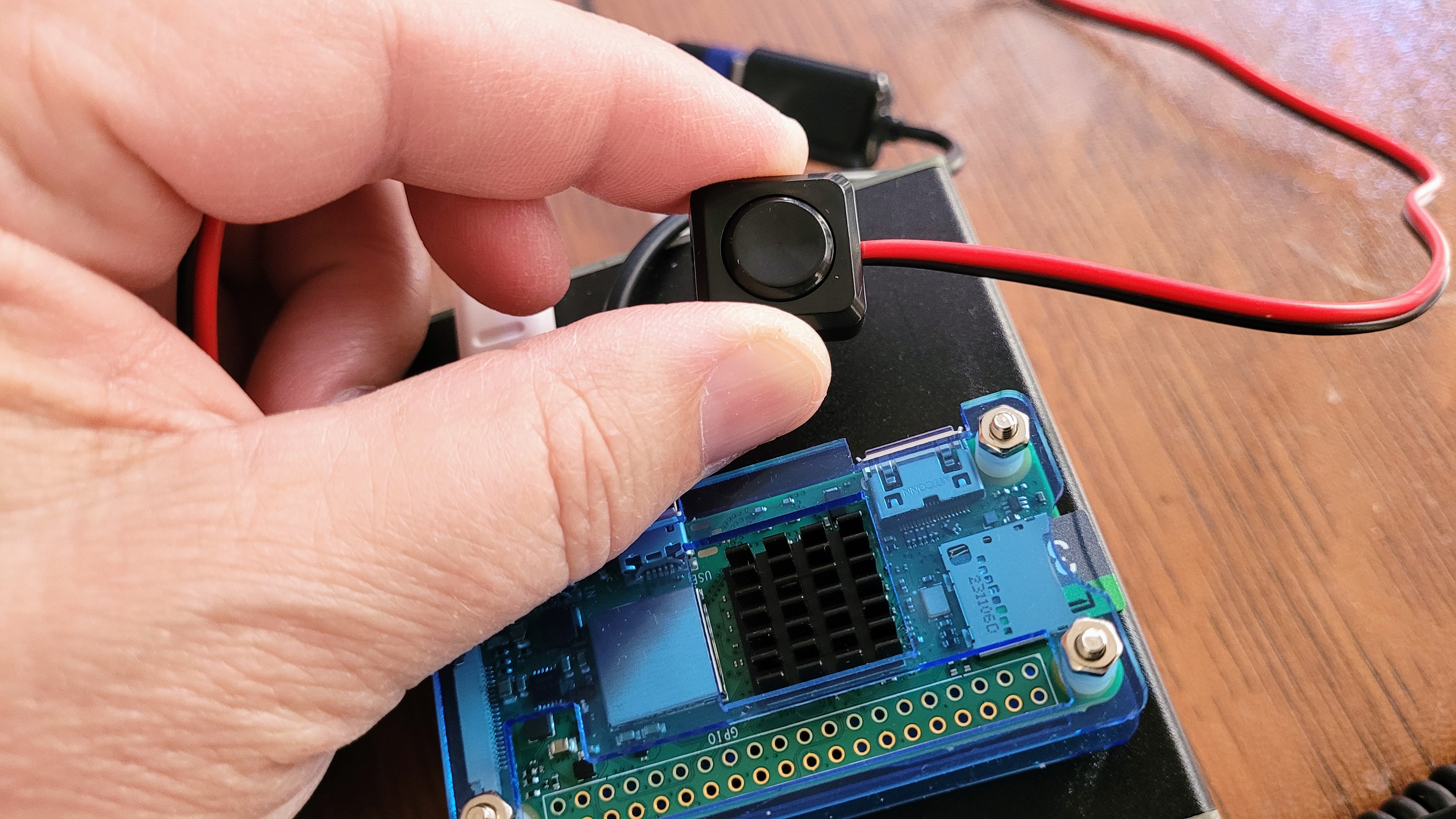 The NO switch will go on top of the UCI90 case