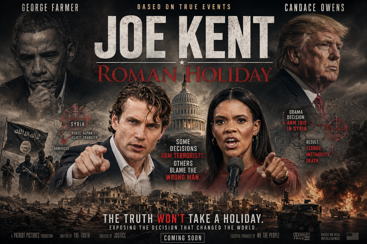 Candace And George Take A Roman Holiday - With Joe Kent, The Pope, And David Axelrod?
