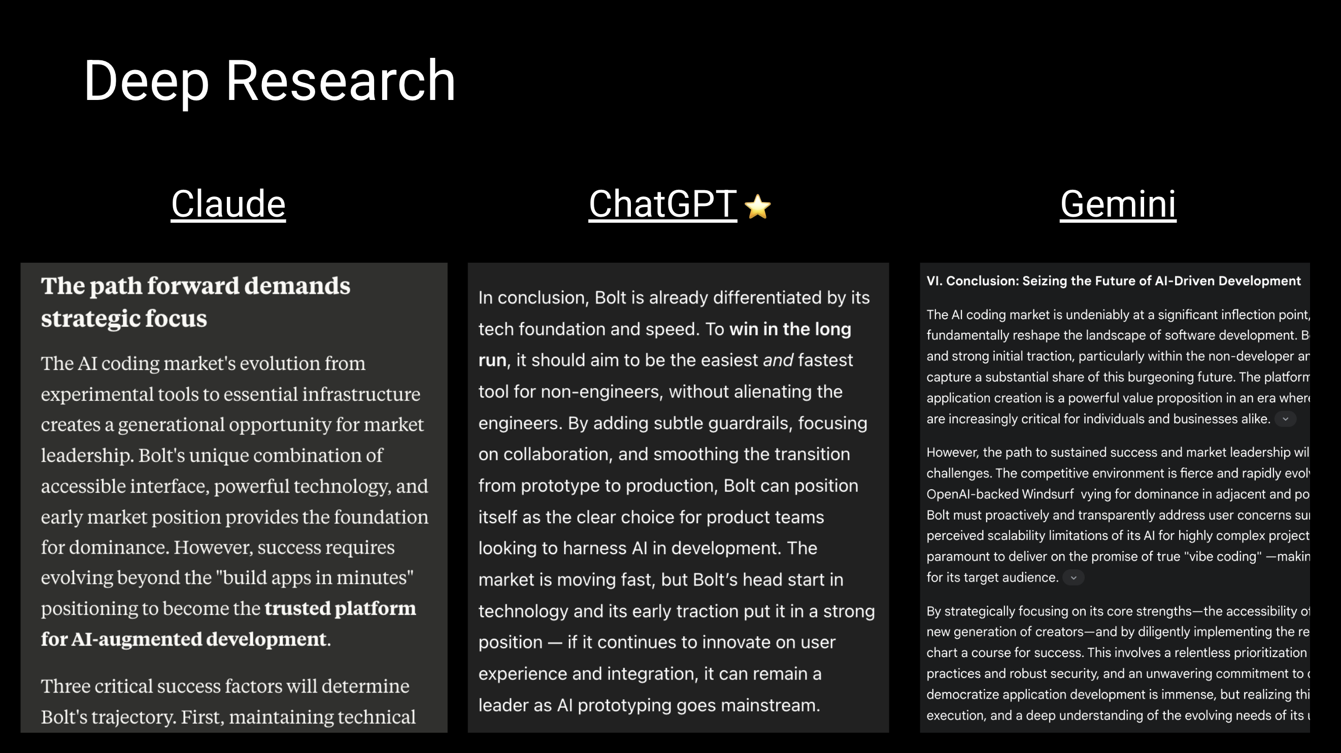 ChatGPT vs Claude vs Gemini: The Best AI Model for Each Use Case in 2025