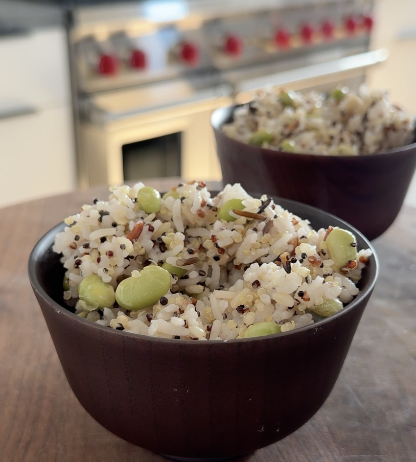 Multigrain Rice With Seeds Healthy Korean Multigrain Rice - Maxi's Kitchen