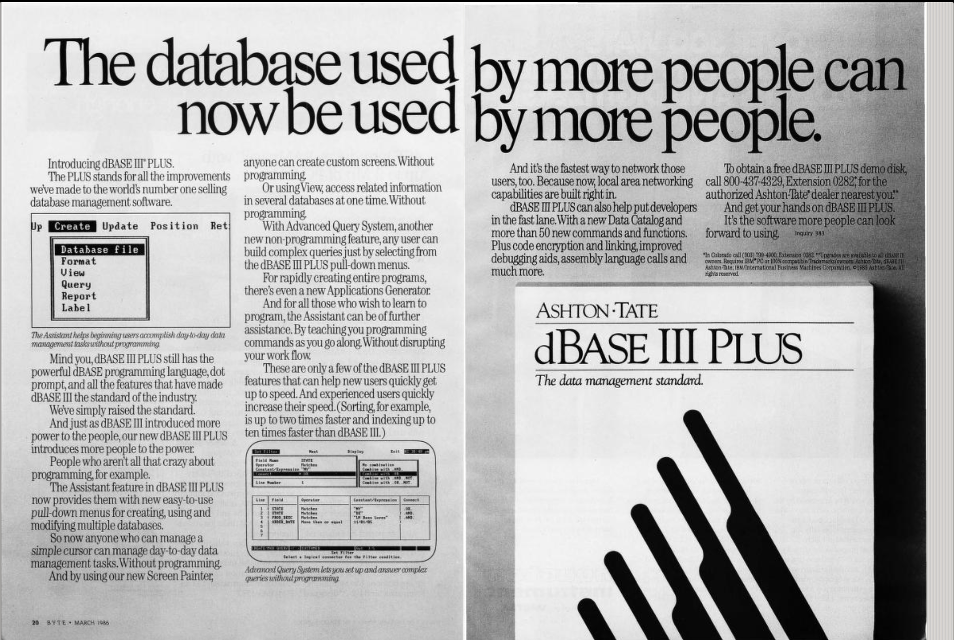 The Rise, Fall, and Surprising Survival of dBase