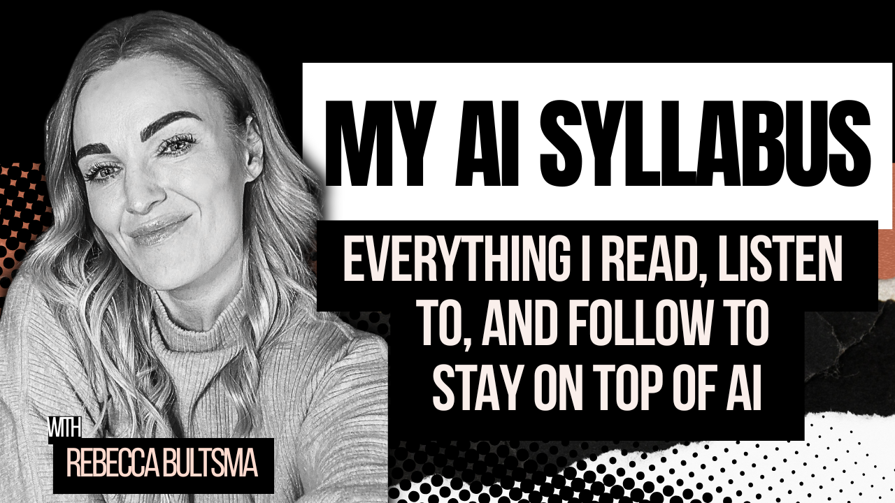 My AI Syllabus article cover