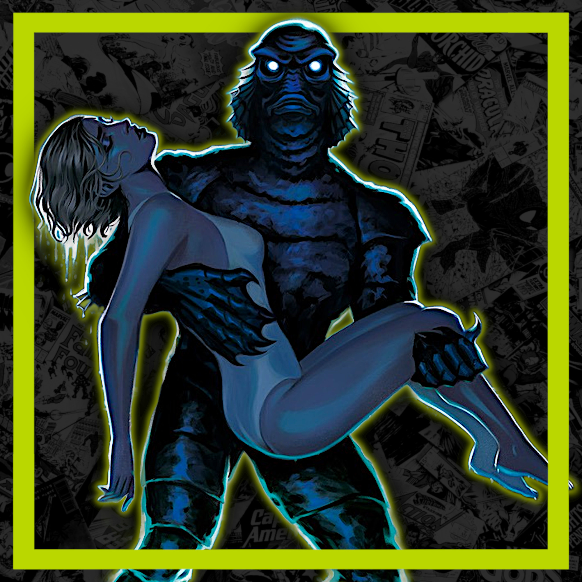 L'ÉTRANGE CRÉATURE DU LAC NOIR VIT TOUJOURS !, image size:2000x2000