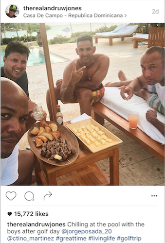 Jeter bachelor party?