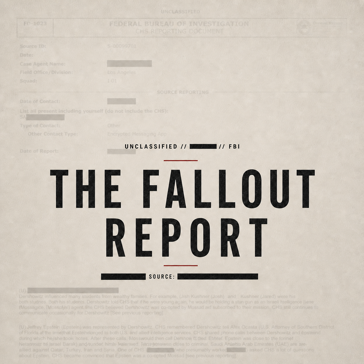 Image for THE FALLOUT REPORT