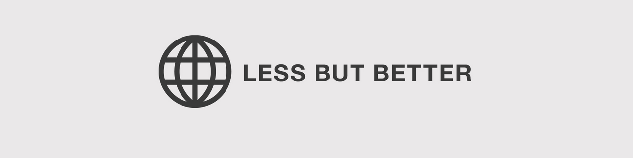 Substack banner for @less