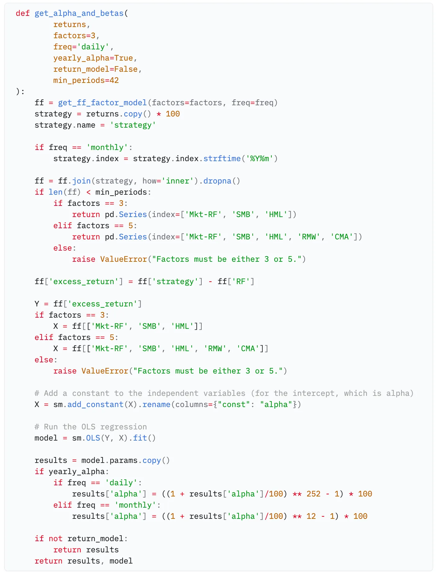 Beta hedging - by Quantitativo - Quant Trading Rules