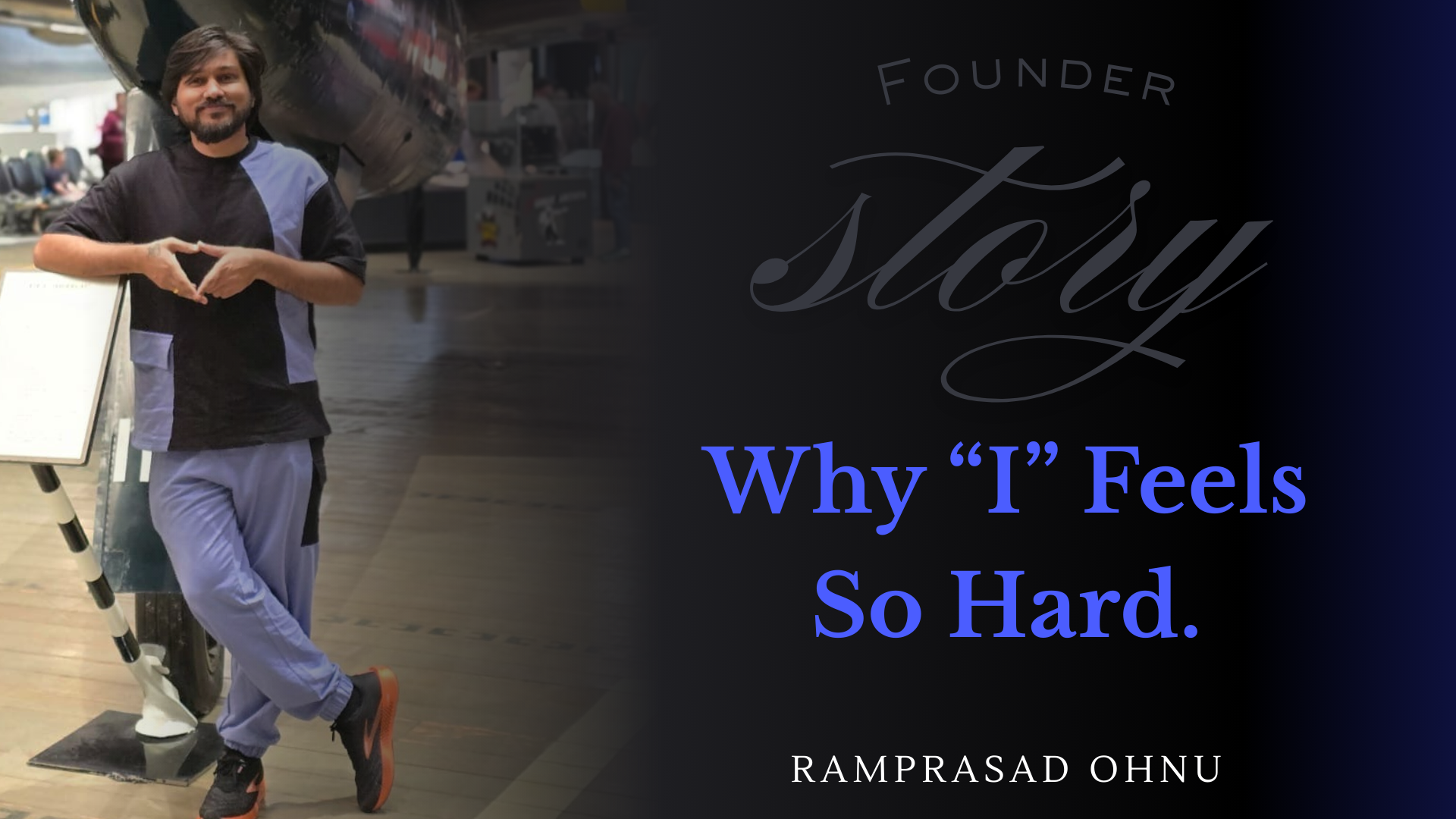 Why “I” Feels So Hard