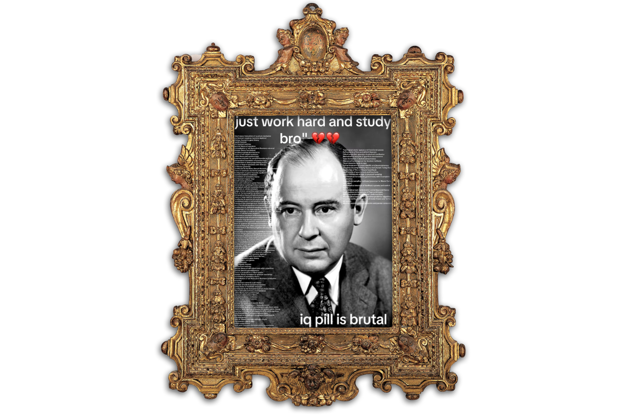 John von Neumann Shot Lightning From His Arse