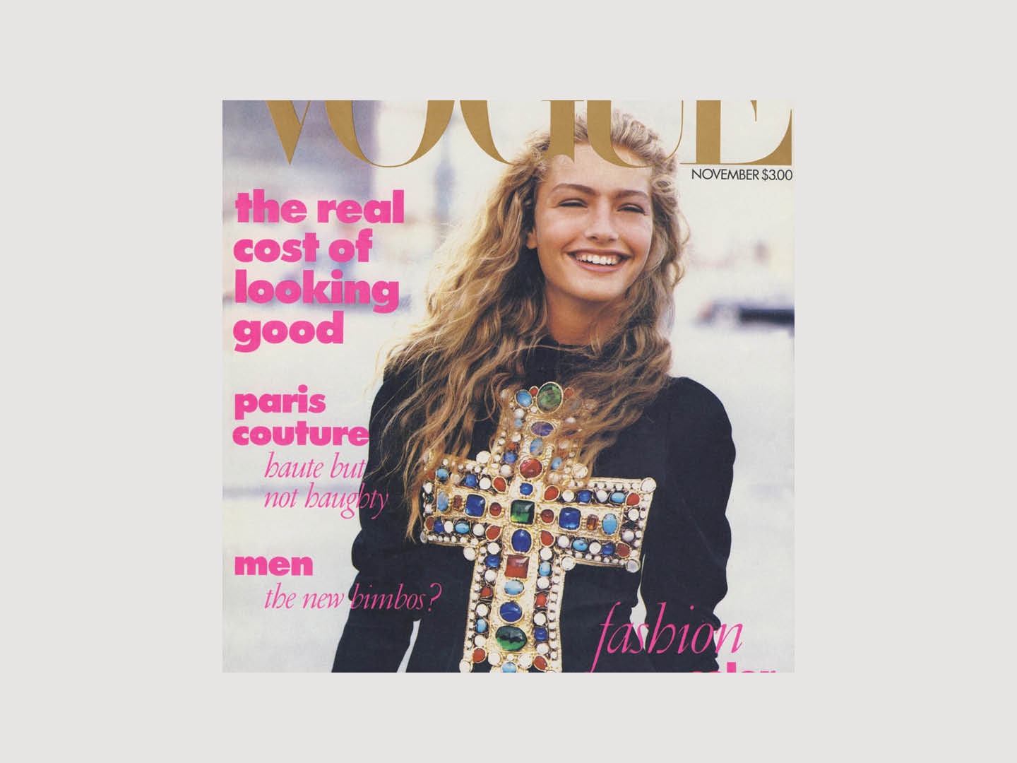 vogue november 01 1988 - by Cecilia Lacerda - Archivé