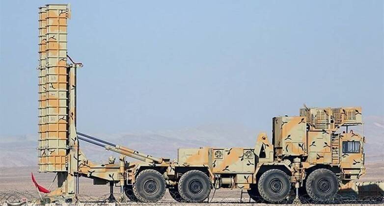 Surface-to-Air Missile Launcher From Iranian Bavar 373 Long Range Air Defence System 