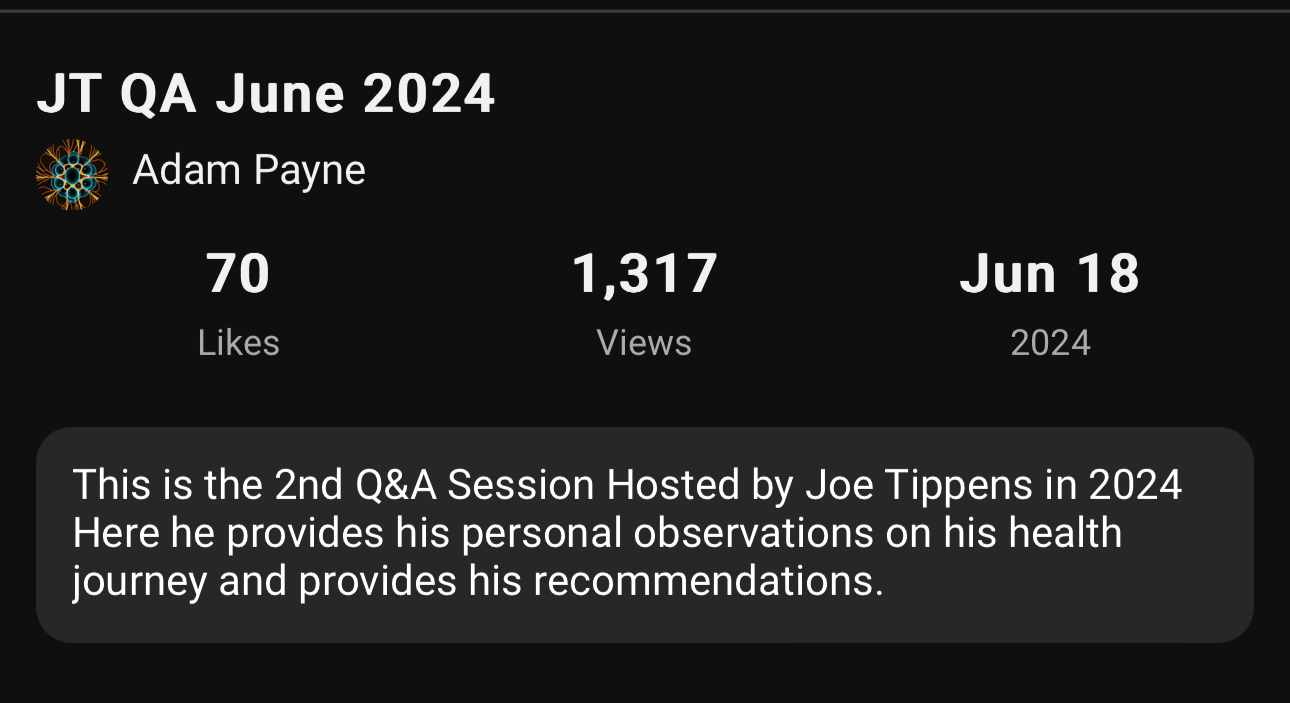 The Joe Tippins Cancer Protocol - by Dr Margaret Aranda