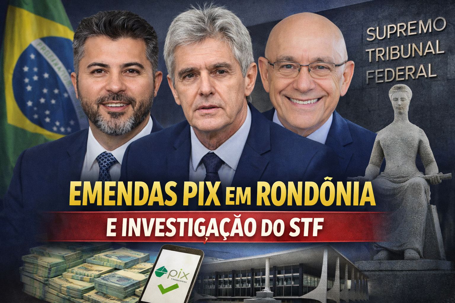 Marcos Rogério lidera ranking de emendas PIX em Rondônia; Veja valores e destinos