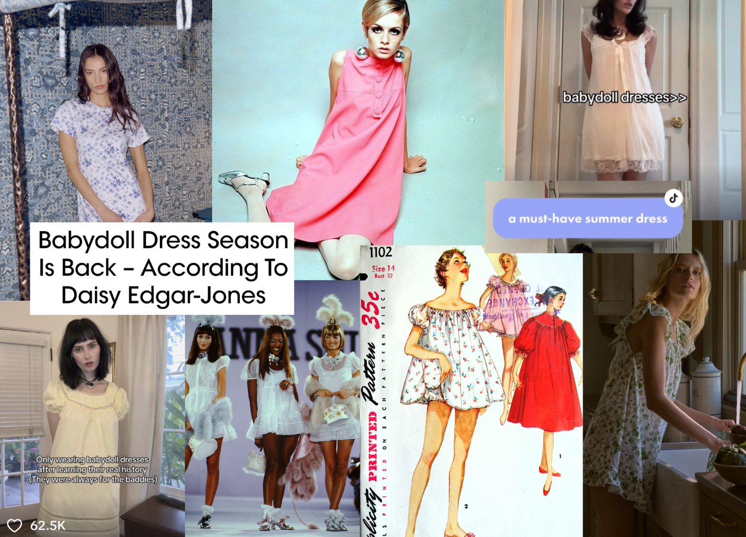 slim fit dress slacks Becca Babydoll Dress FREE PDF Sewing Pattern – coralinestreet main image 1