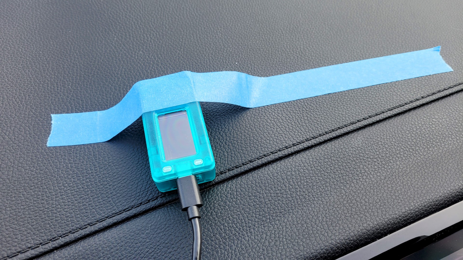 Temporary placement of T114 in truck